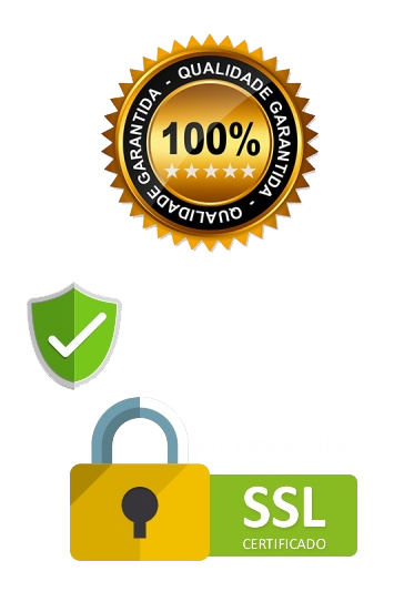 Garantia, SSL certificado e ambiente seguro